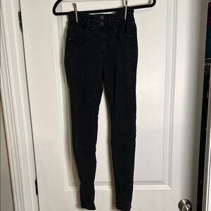 BKE Stella High Rise Black Jeans